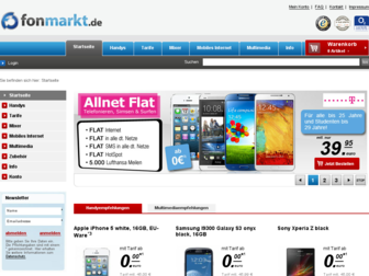 fonmarkt.de website preview