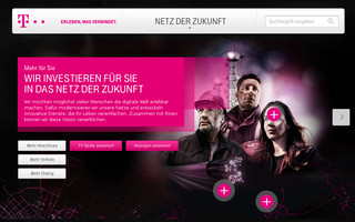 netz-der-zukunft.telekom.com website preview