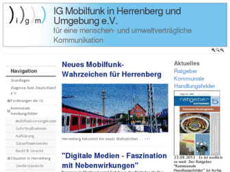 mobilfunk-herrenberg.de website preview
