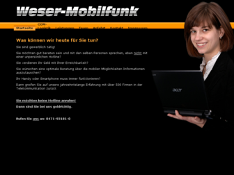weser-mobilfunk.de website preview