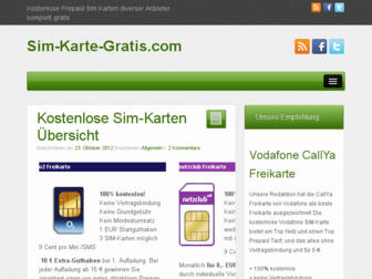 sim-karte-gratis.com website preview