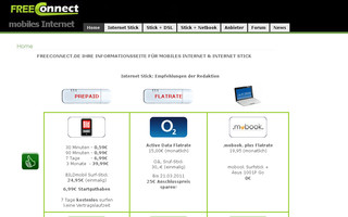 freeconnect.de website preview