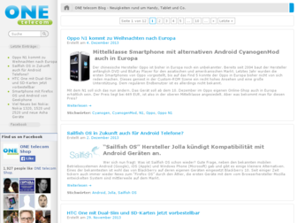 blog.one-telecom.de website preview