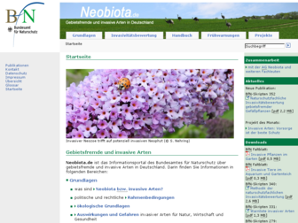 neobiota.de website preview