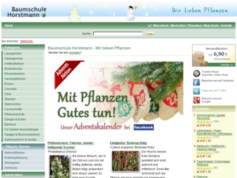baumschule-horstmann.de website preview