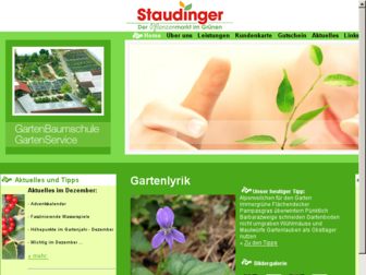 staudinger-pflanzen.de website preview