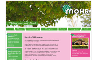 pflanzen-mohr.de website preview