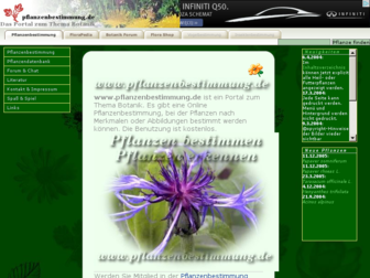 pflanzenbestimmung.de website preview