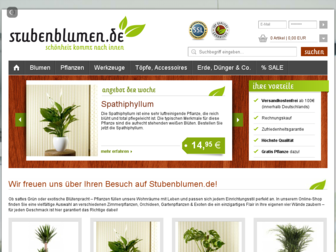 stubenblumen.de website preview