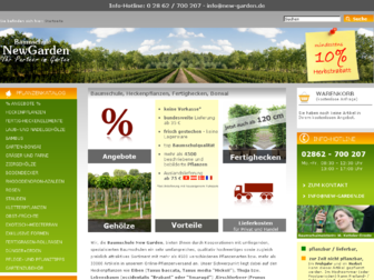 baumschule-newgarden.de website preview