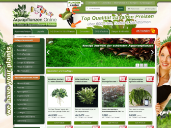 aquapflanzen-online.de website preview