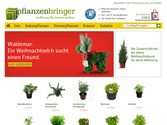 pflanzenbringer.de website preview