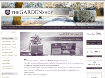 thegardenshop.de website preview