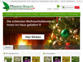 pflanzen-shop.ch website preview