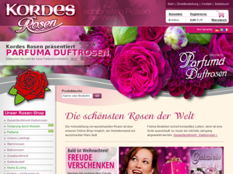 kordes-rosen.com website preview