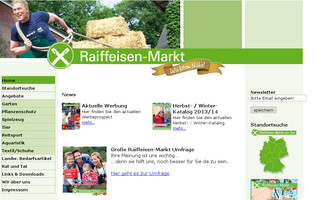 raiffeisenmarkt.de website preview