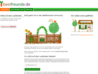 beetfreunde.de website preview