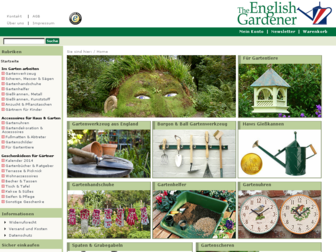 the-english-gardener.de website preview