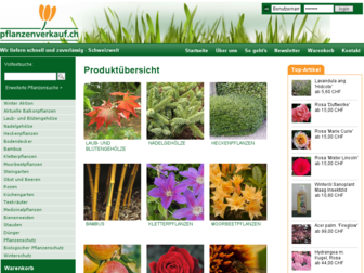 pflanzenverkauf.ch website preview