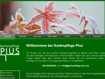 hh1.gartenpflege-plus.de website preview
