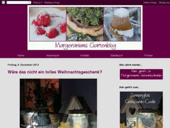 margeranium.blogspot.com website preview