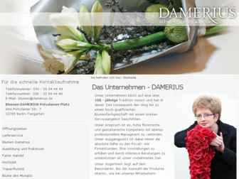 blumen-damerius.de website preview