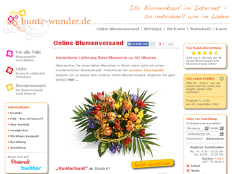 bunte-wunder.de website preview