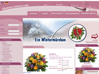 blumen-winter.com website preview