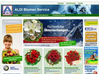 www1.aldi-blumenservice.de website preview