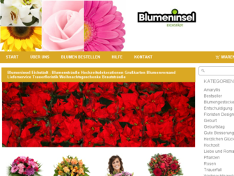 blumeninsel-online.de website preview