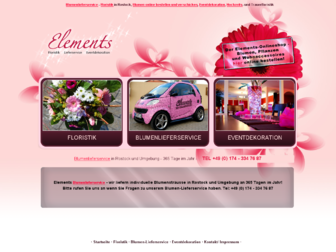 elements-floristik.de website preview