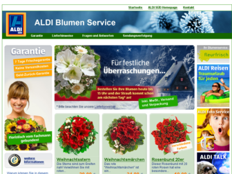 www2.aldi-blumenservice.de website preview