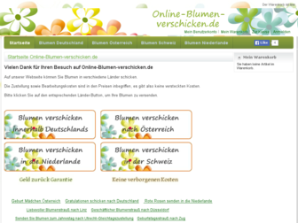 online-blumen-verschicken.de website preview