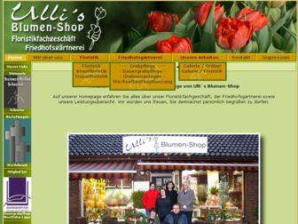 ullis-blumenshop.de website preview