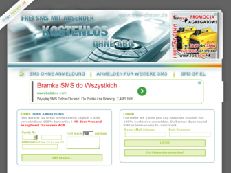 free-simser.de website preview
