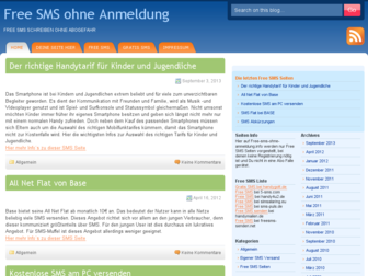 free-sms-ohne-anmeldung.info website preview
