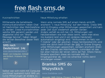 free-flash-sms.de website preview