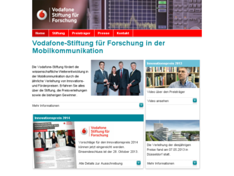 vodafone-stiftung-fuer-forschung.de website preview