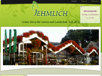 jehmlich-floristik.de website preview