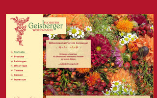 floristik-geisberger.de website preview