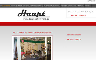 haupt-floristik.de website preview