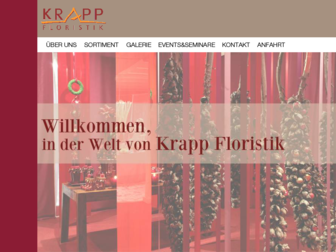 krapp-floristik.de website preview