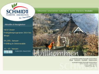schmidt-floristik.com website preview