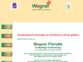 wagner-floristik.de website preview