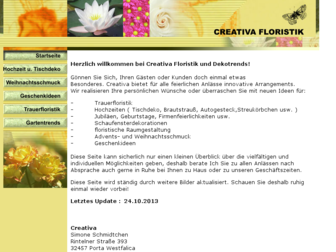 creativa-kleinenbremen.de website preview
