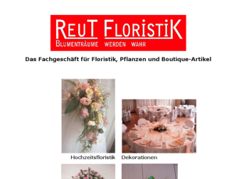 reutfloristik.ch website preview