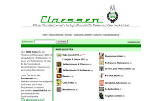 claessen.de website preview