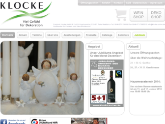 klocke-online.de website preview