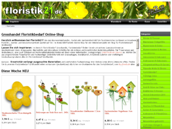floristik21.de website preview