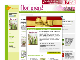 florieren.net website preview